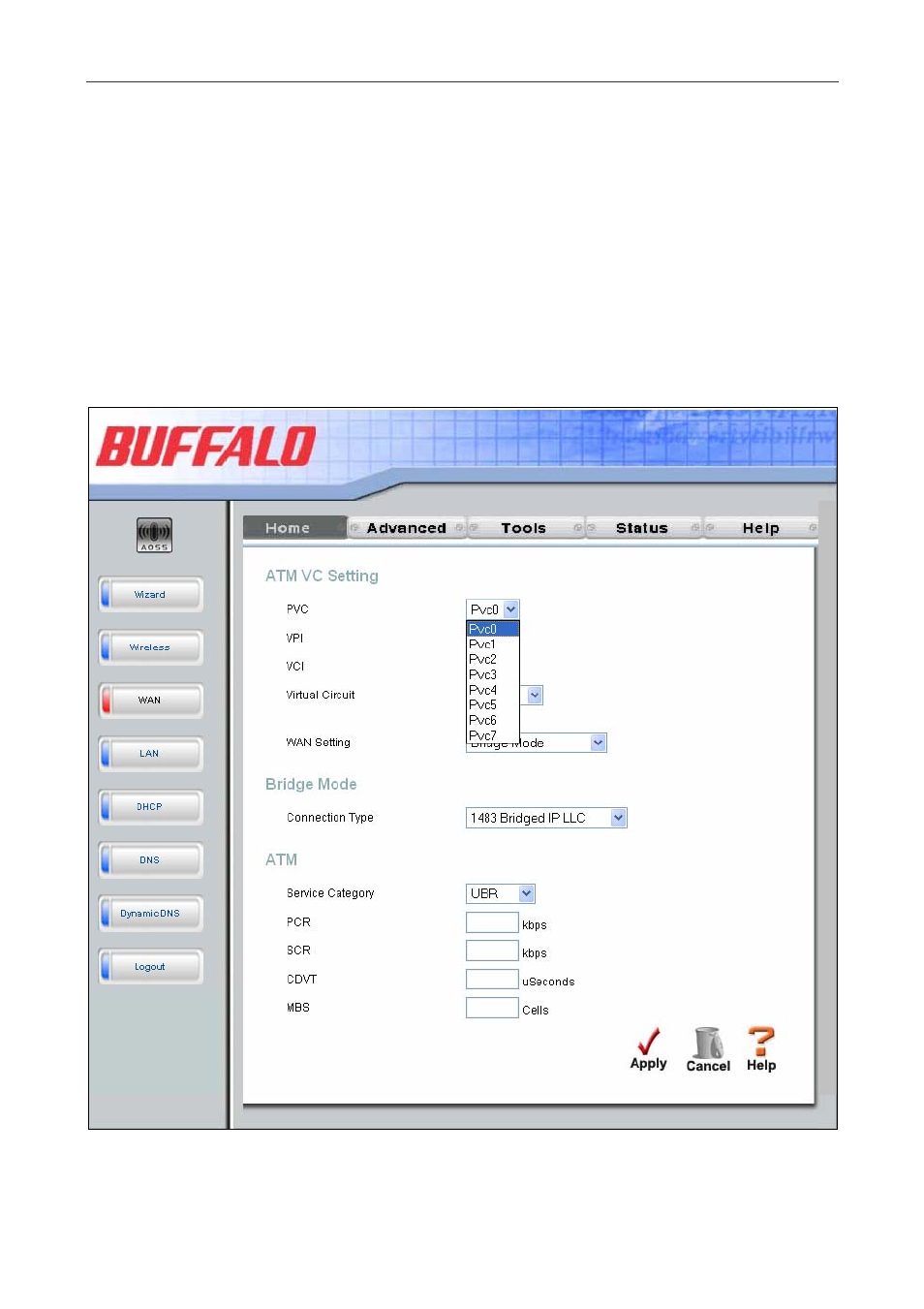 Multiple virtual connections, Configure multiple pvcs | Buffalo Technology WBMR-G54 User Manual | Page 63 / 121