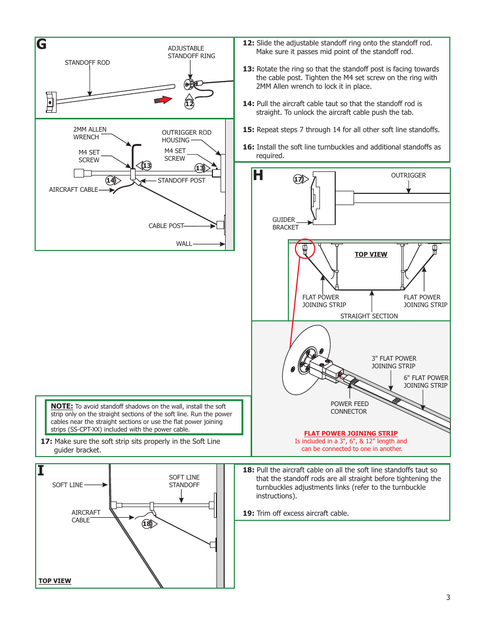 Edge Lighting Soft Line indirect LED lighting system, featuring Soft Strip User Manual | Page 3 / 3
