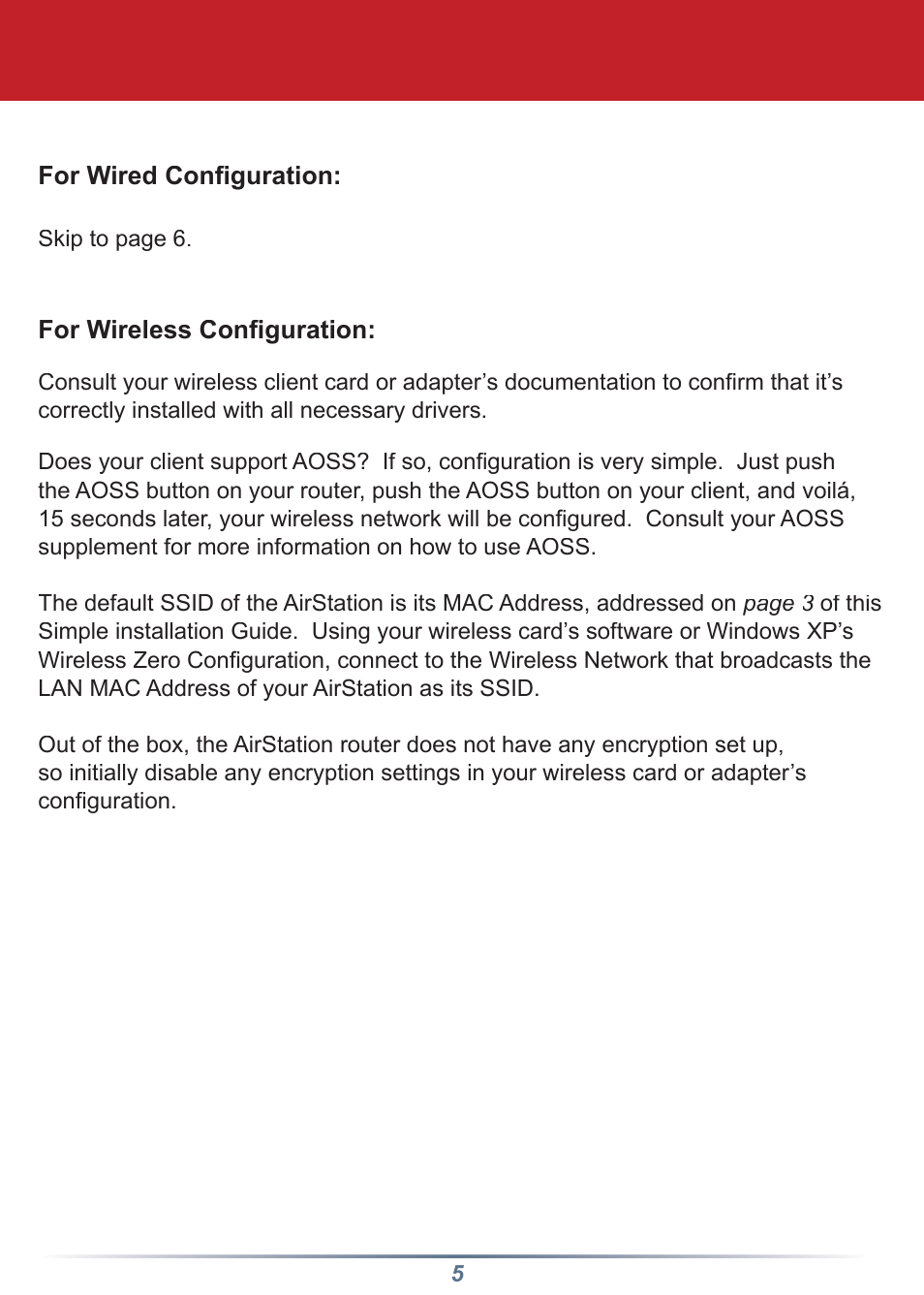 Buffalo Technology WHR-HP-G54 User Manual | Page 5 / 16