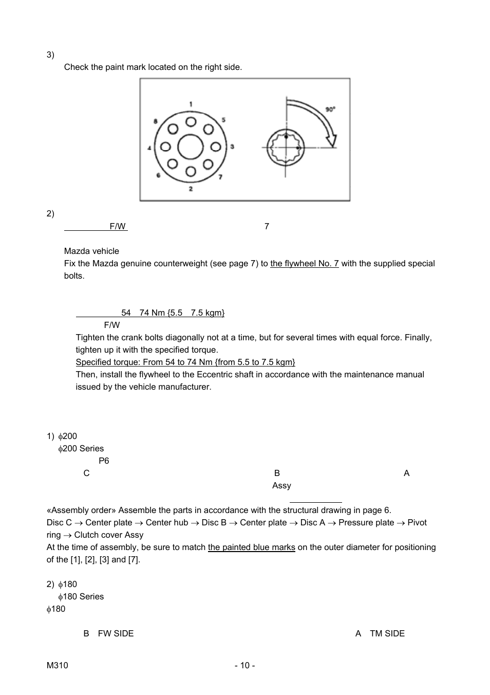 EXEDY Compe-R Multi User Manual | Page 10 / 17