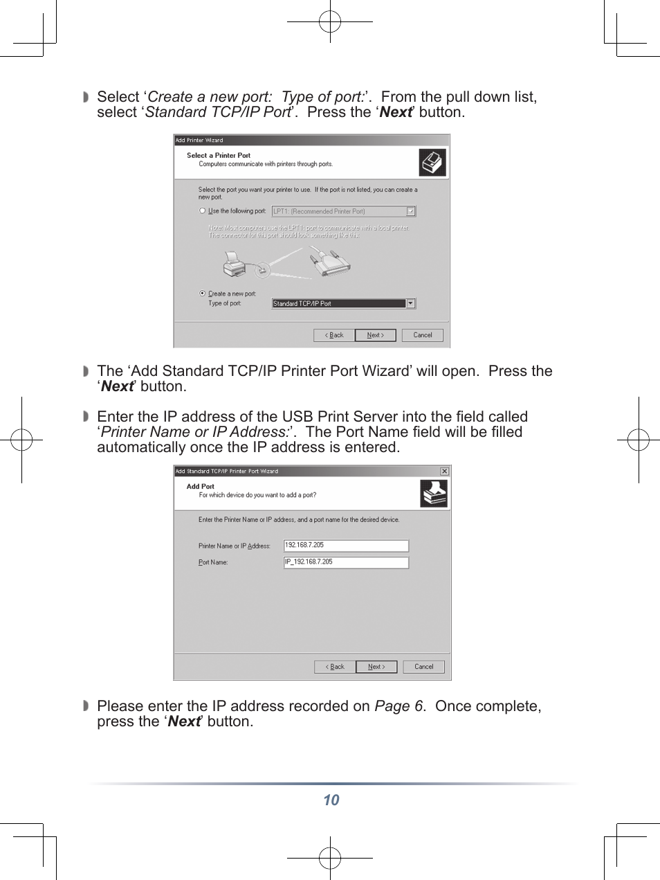 Buffalo Technology Buffalo Network USB Print Server LPV3-U2 User Manual | Page 10 / 24