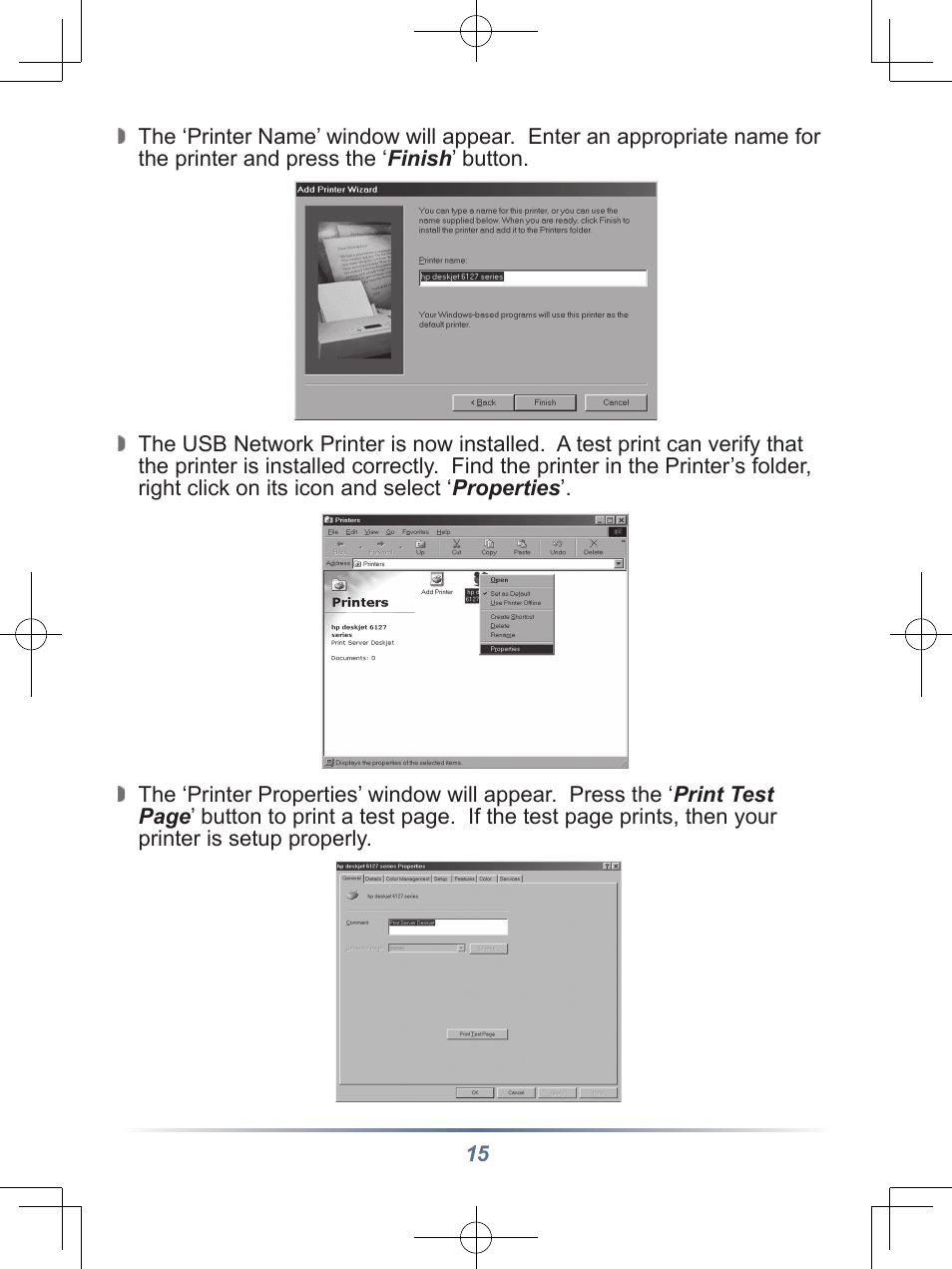 Buffalo Technology Buffalo Network USB Print Server LPV3-U2 User Manual | Page 15 / 24