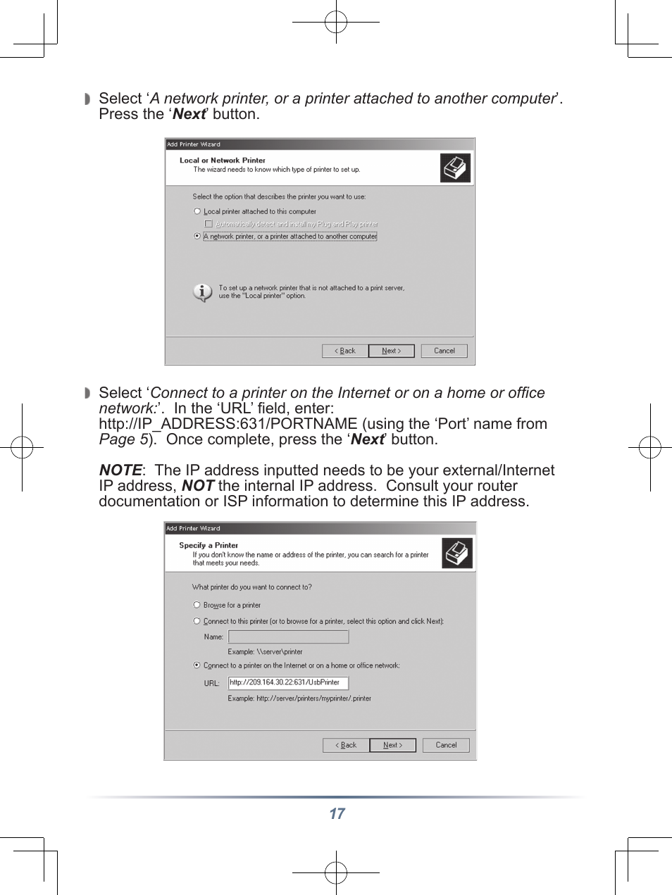 Buffalo Technology Buffalo Network USB Print Server LPV3-U2 User Manual | Page 17 / 24