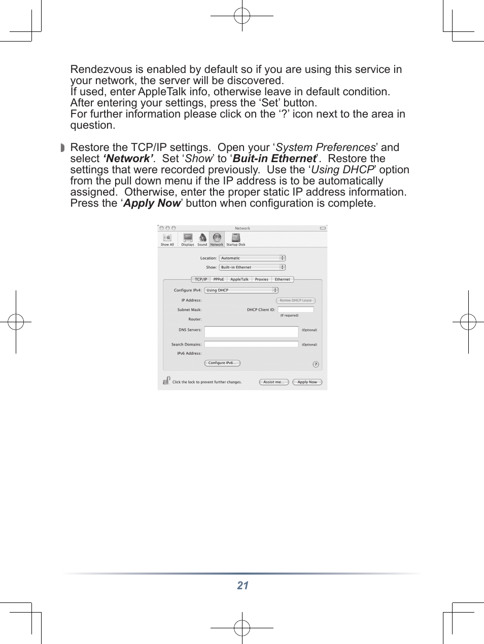 Buffalo Technology Buffalo Network USB Print Server LPV3-U2 User Manual | Page 21 / 24