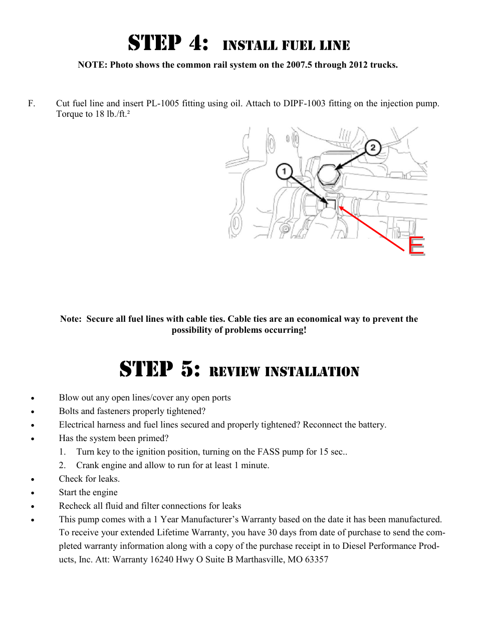 FASS T D07 150G User Manual | Page 17 / 20