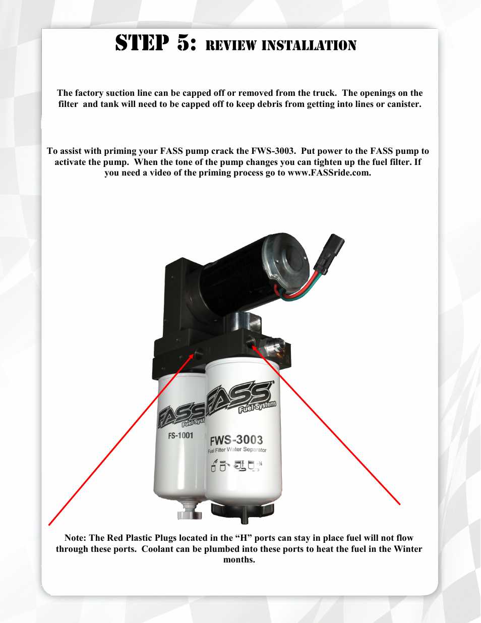 FASS T D07 150G User Manual | Page 18 / 20