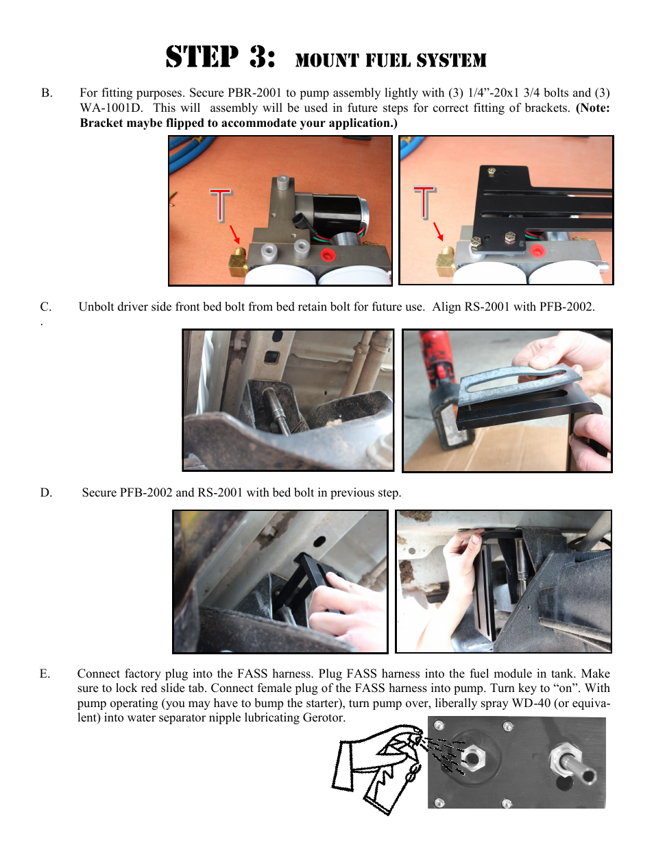 FASS T D07 260G User Manual | Page 12 / 20