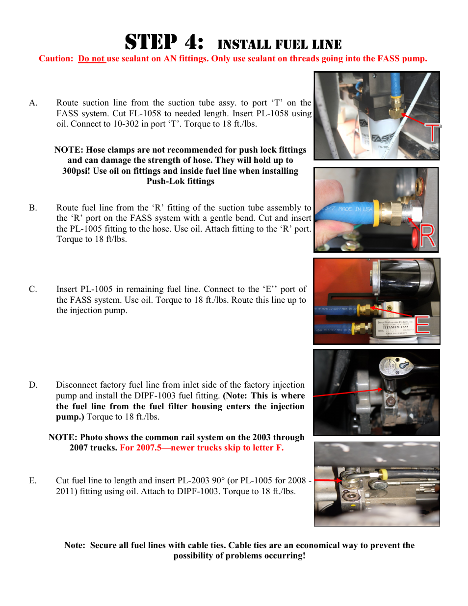 FASS T D07 260G User Manual | Page 16 / 20