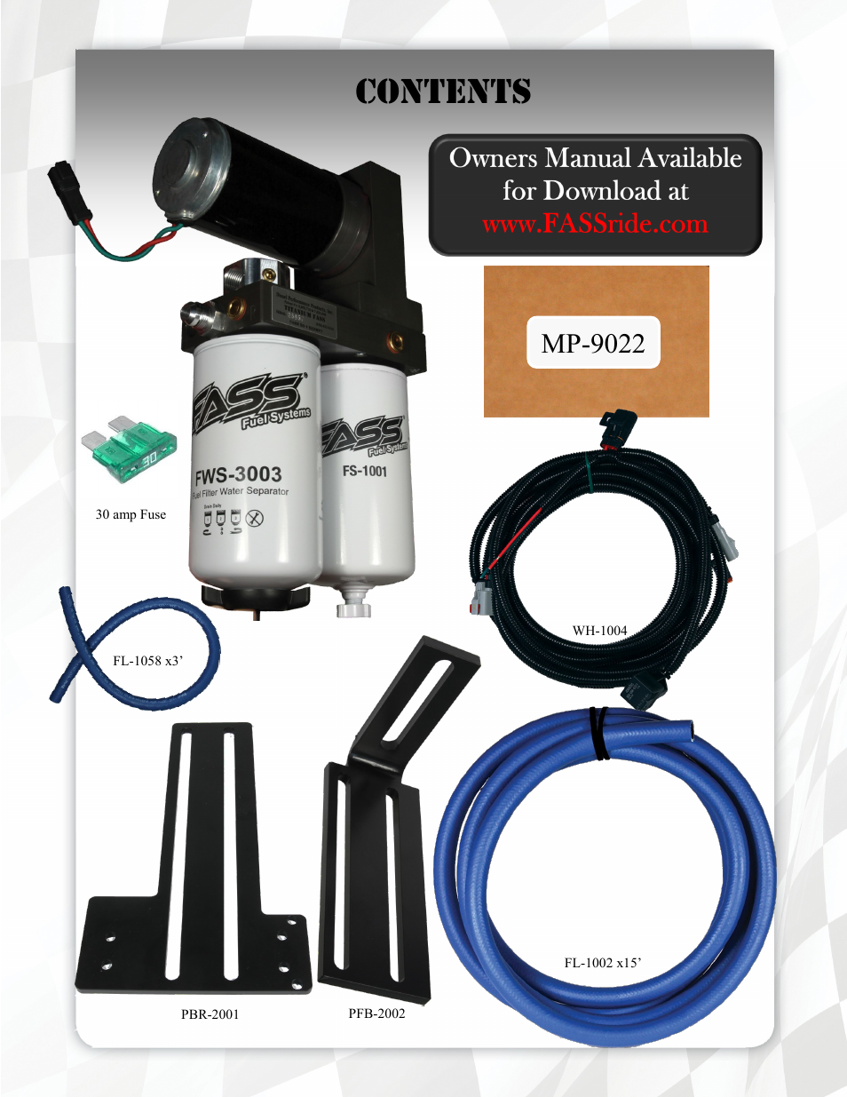 FASS T D07 260G User Manual | Page 6 / 20
