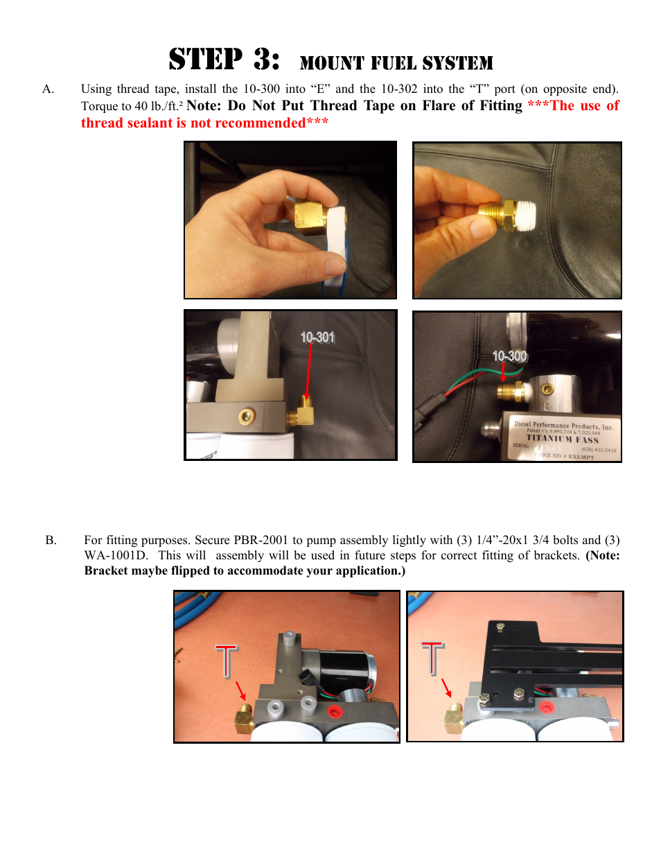 FASS T D08 150G User Manual | Page 10 / 19