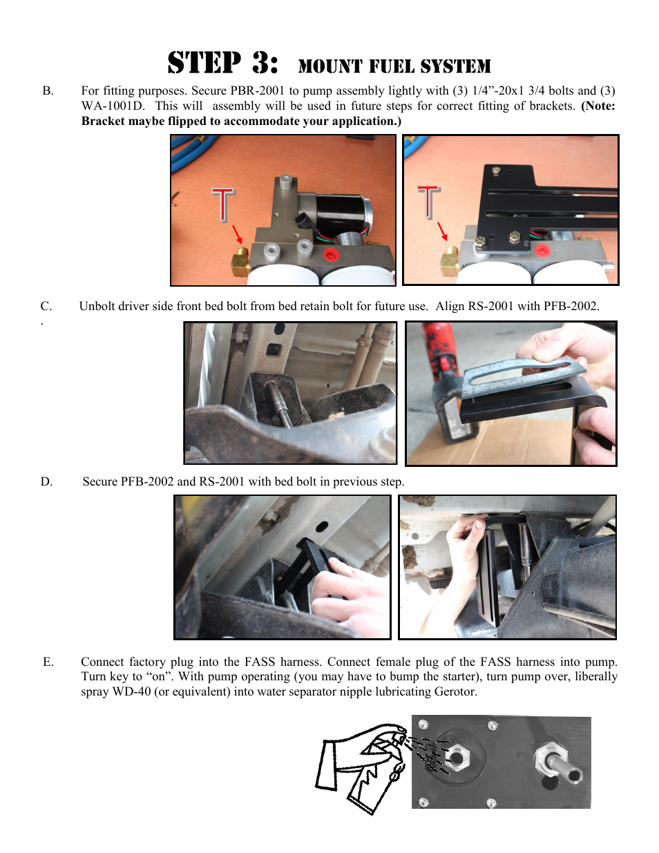 FASS T D08 260G User Manual | Page 12 / 21