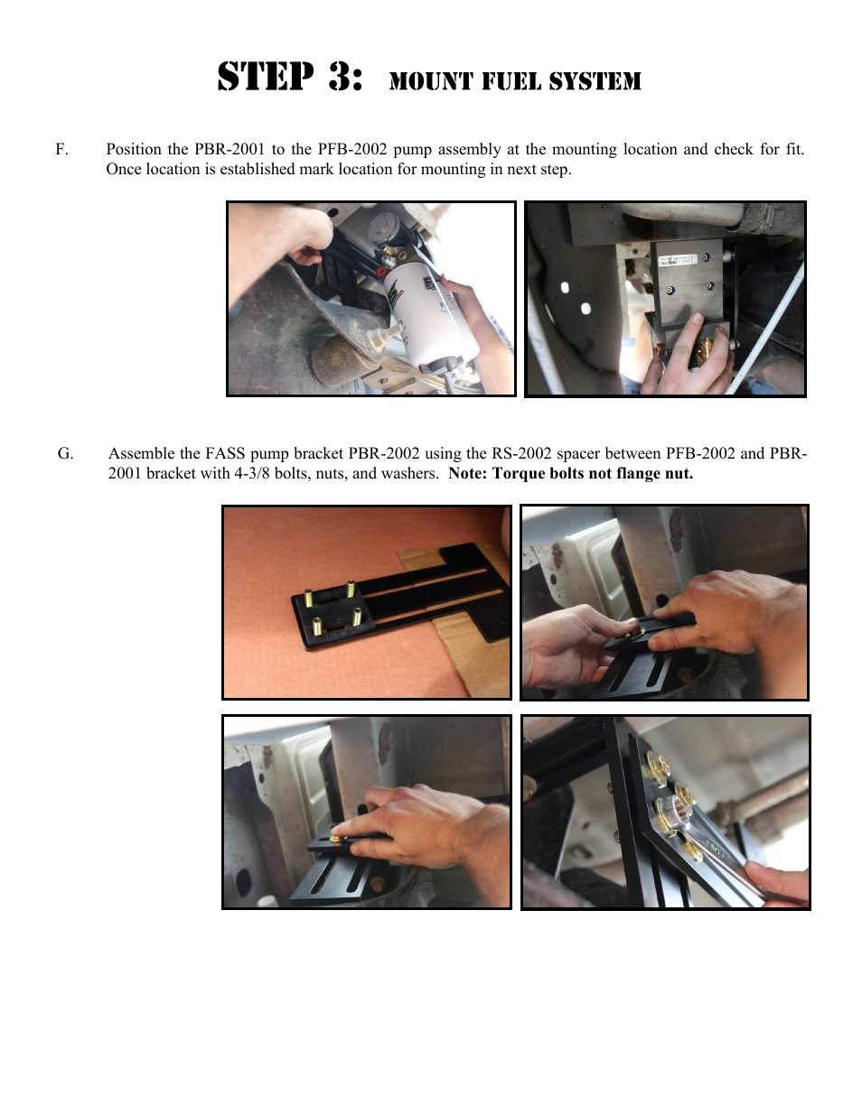 FASS T D08 260G User Manual | Page 13 / 21