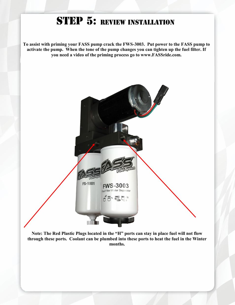 FASS T D08 260G User Manual | Page 19 / 21