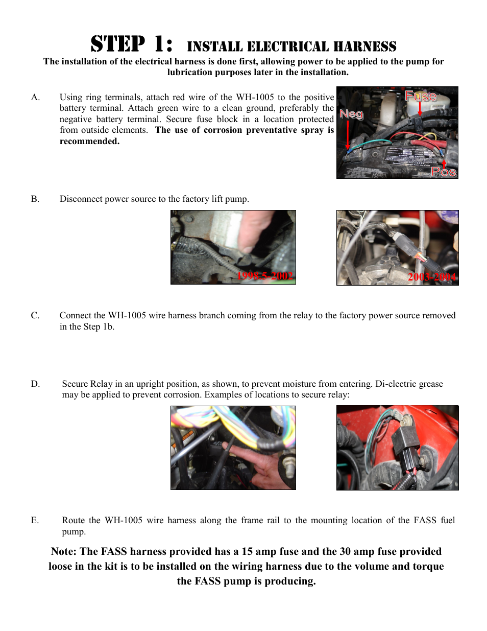 FASS T D08 260G User Manual | Page 8 / 21