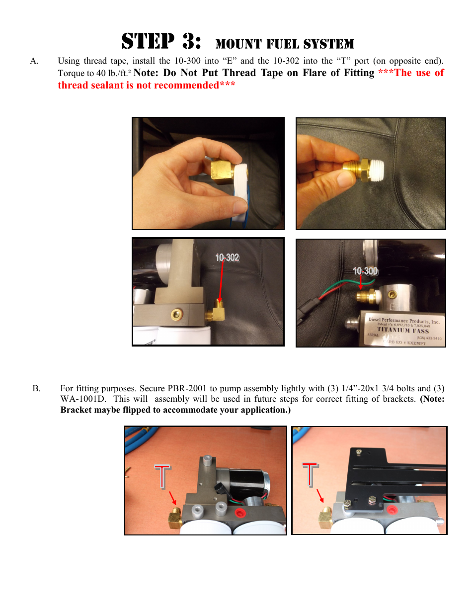 FASS T D10 125G User Manual | Page 12 / 20