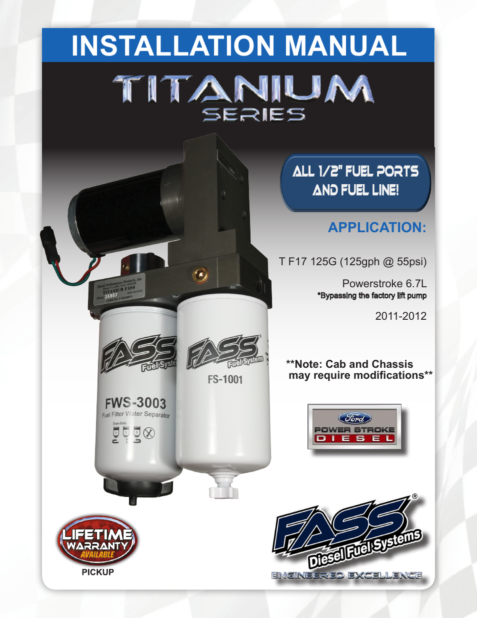 FASS T F17 125G User Manual | 21 pages