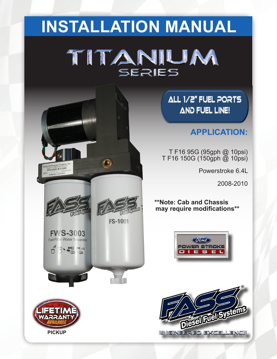 FASS T F16 150G User Manual | 19 pages