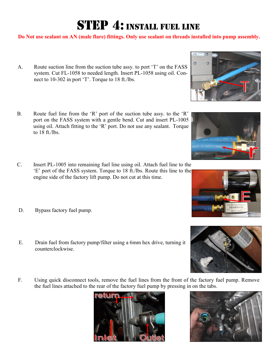 FASS T F16 260G User Manual | Page 16 / 20