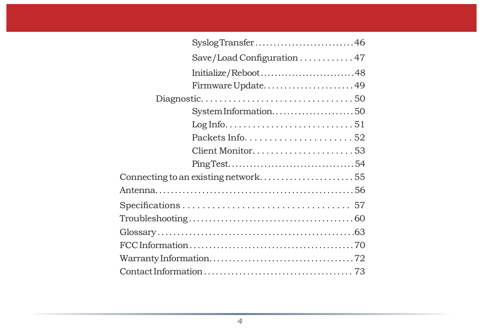 Buffalo Technology Buffalo AirStation MIMO240 Wireless Cable/DSL Router WZR-G240 User Manual | Page 4 / 74