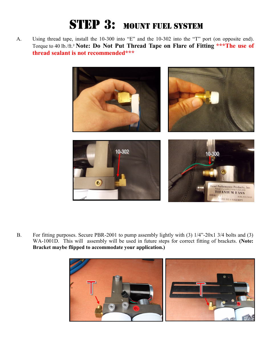 FASS T C10 260G User Manual | Page 13 / 21