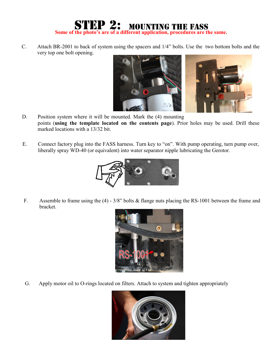 FASS T 150G User Manual | Page 10 / 23