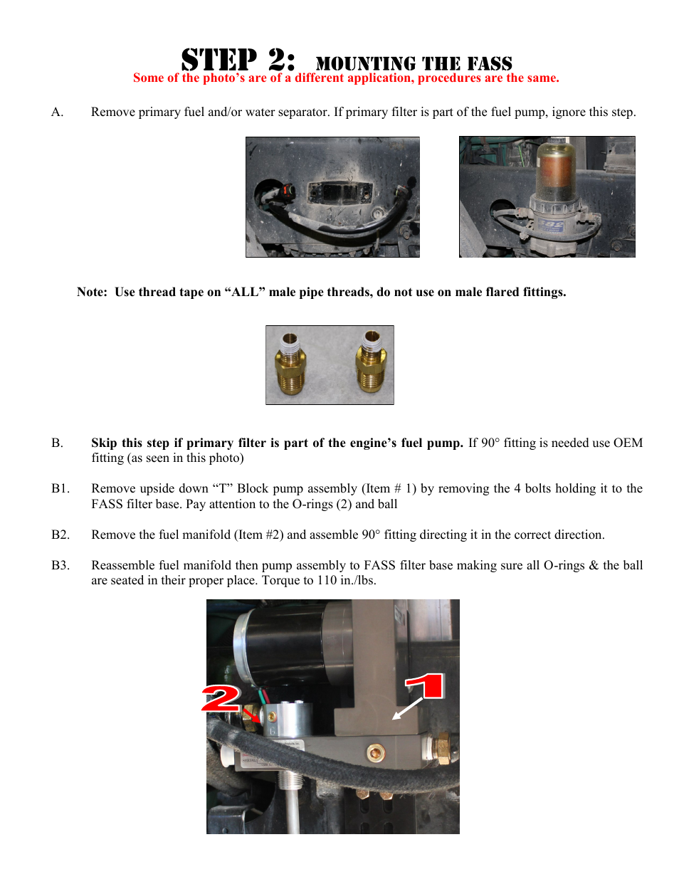 FASS T 150G User Manual | Page 9 / 23