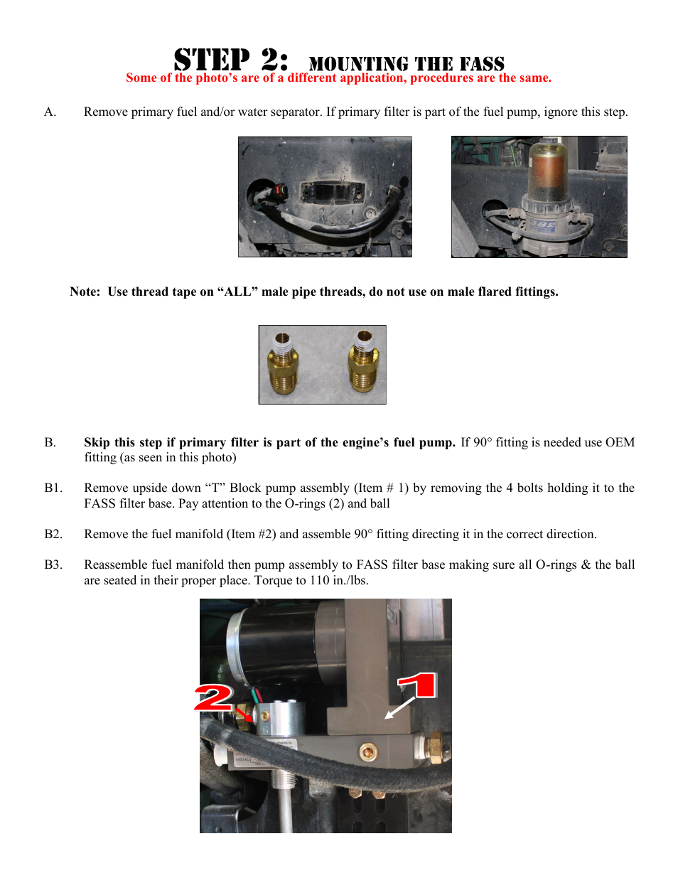 FASS T 220G User Manual | Page 9 / 23