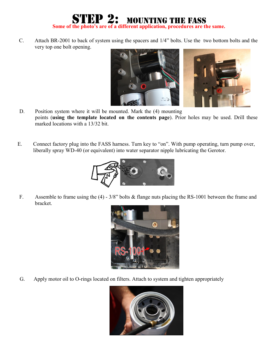 FASS T 260G User Manual | Page 10 / 23