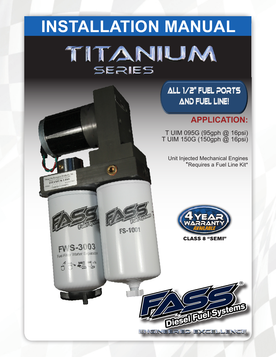 FASS T UIM 095G User Manual | 23 pages