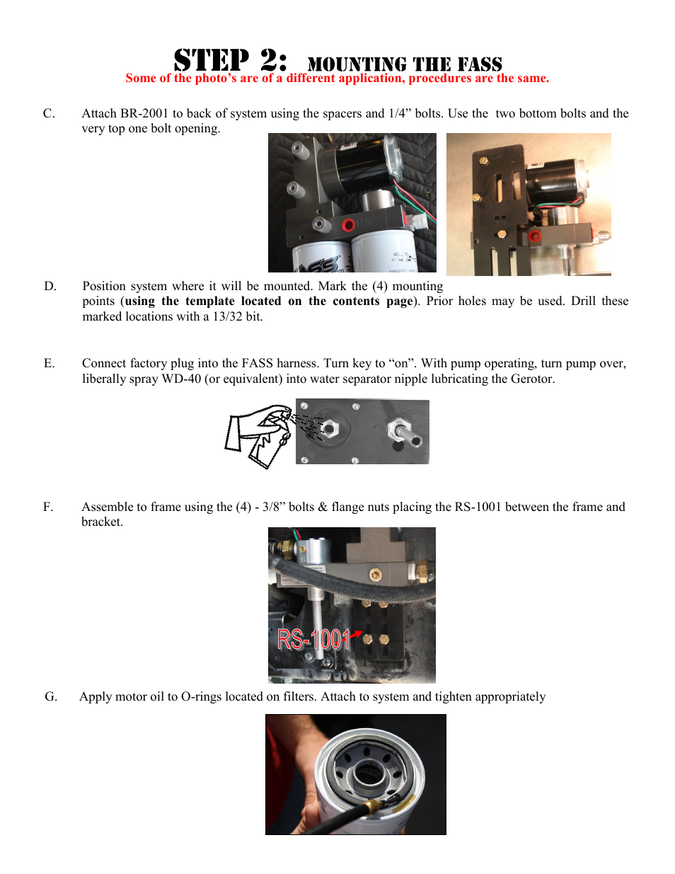 FASS T 125G User Manual | Page 10 / 23
