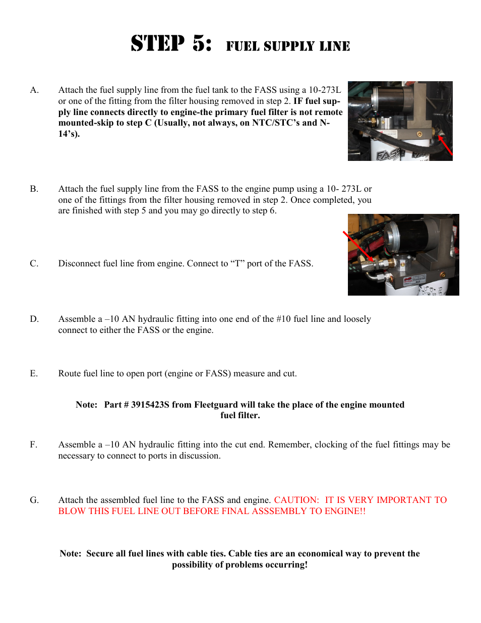 FASS T 200G User Manual | Page 16 / 23