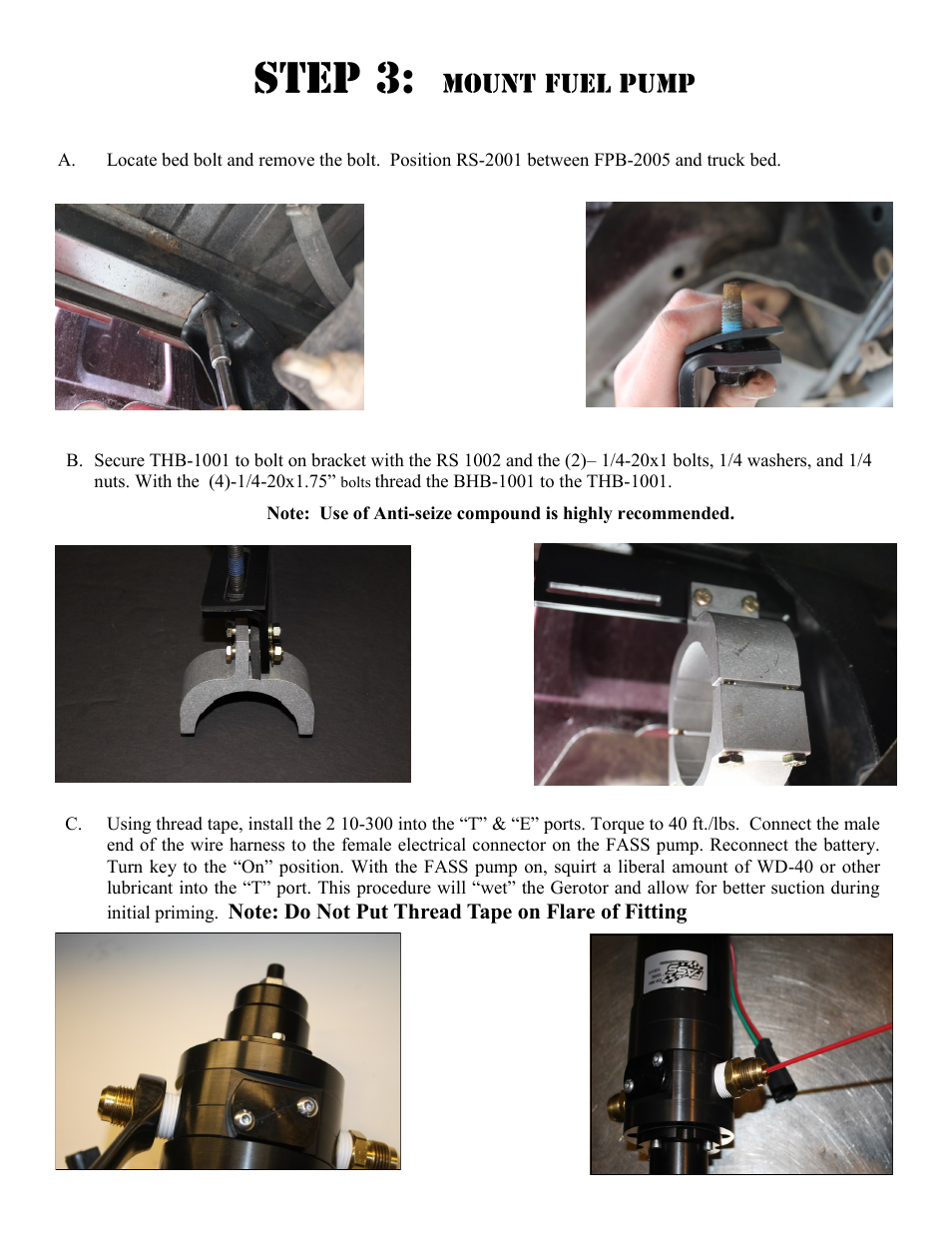 FASS FA D05 150G User Manual | Page 12 / 16