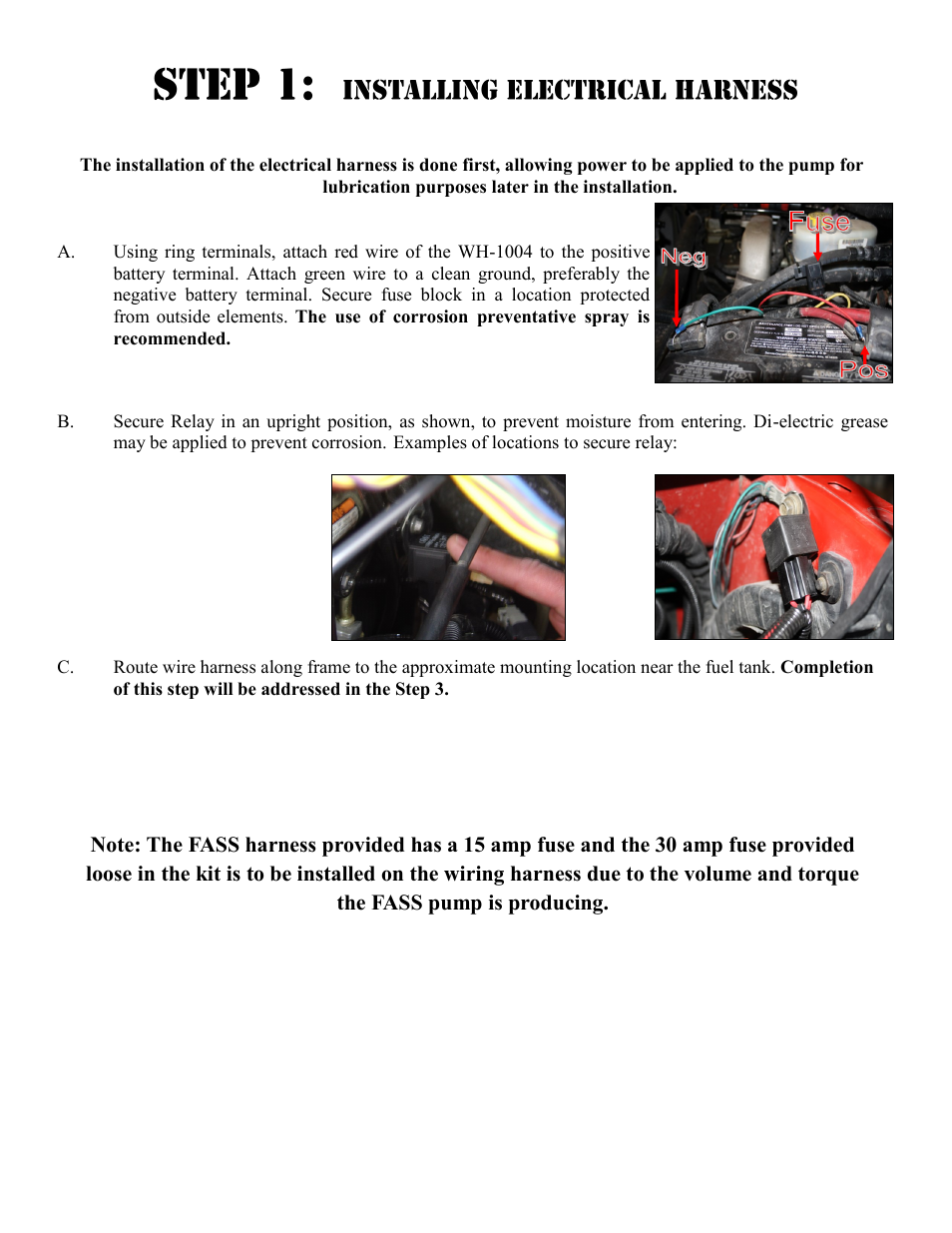 FASS FA D05 260G User Manual | Page 8 / 16