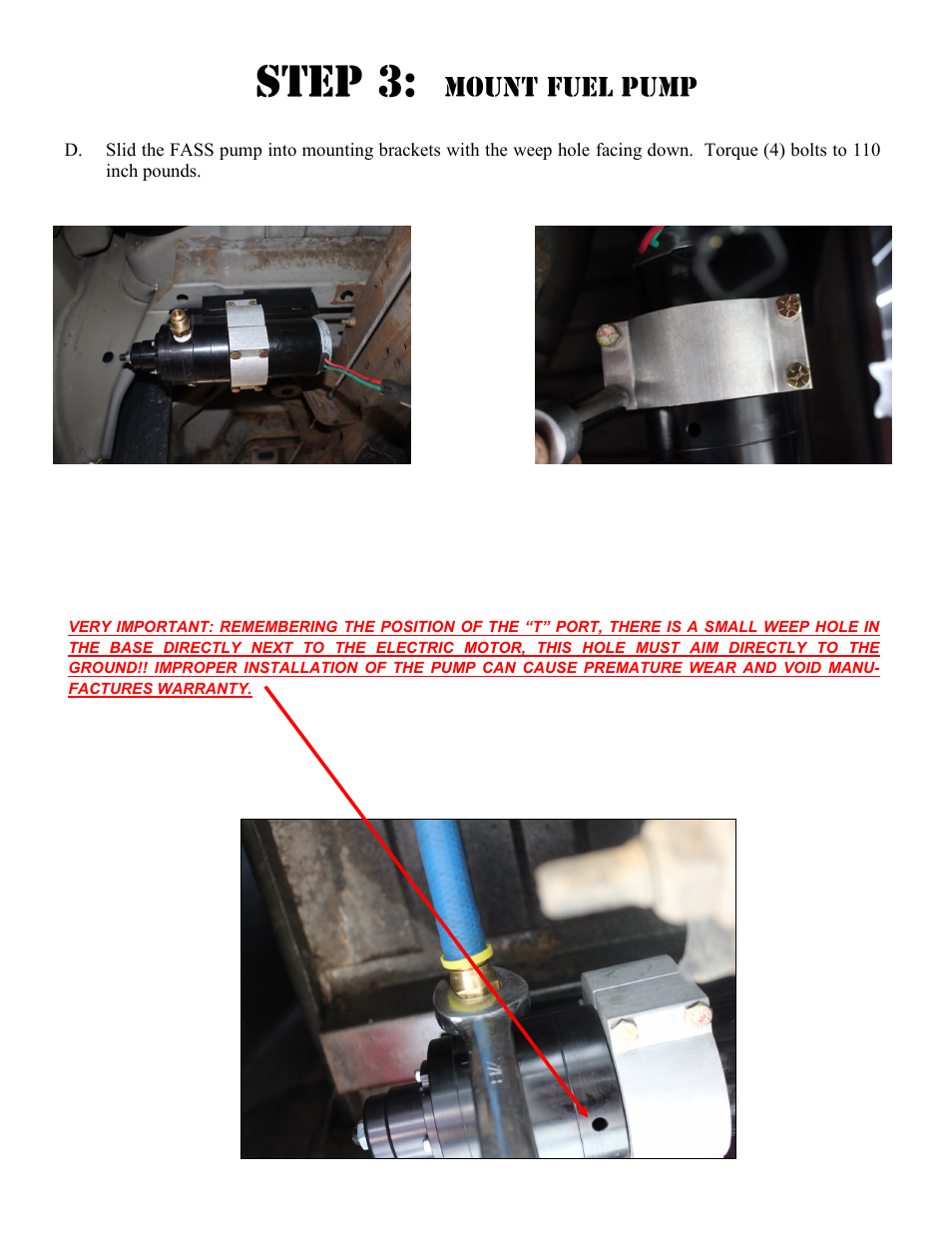 FASS FA D07 260G User Manual | Page 13 / 16