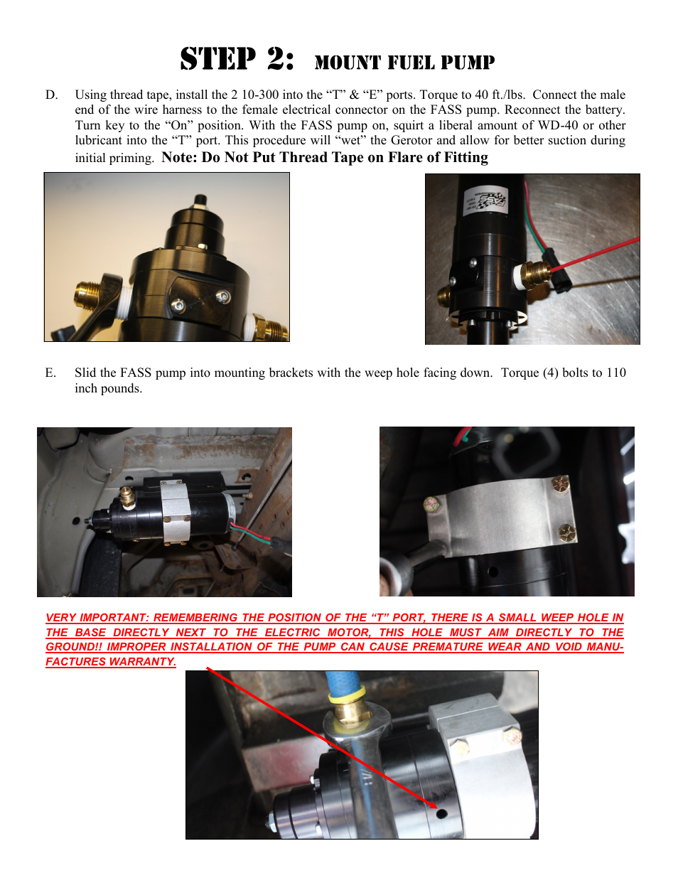 FASS FA D02 150G User Manual | Page 11 / 15