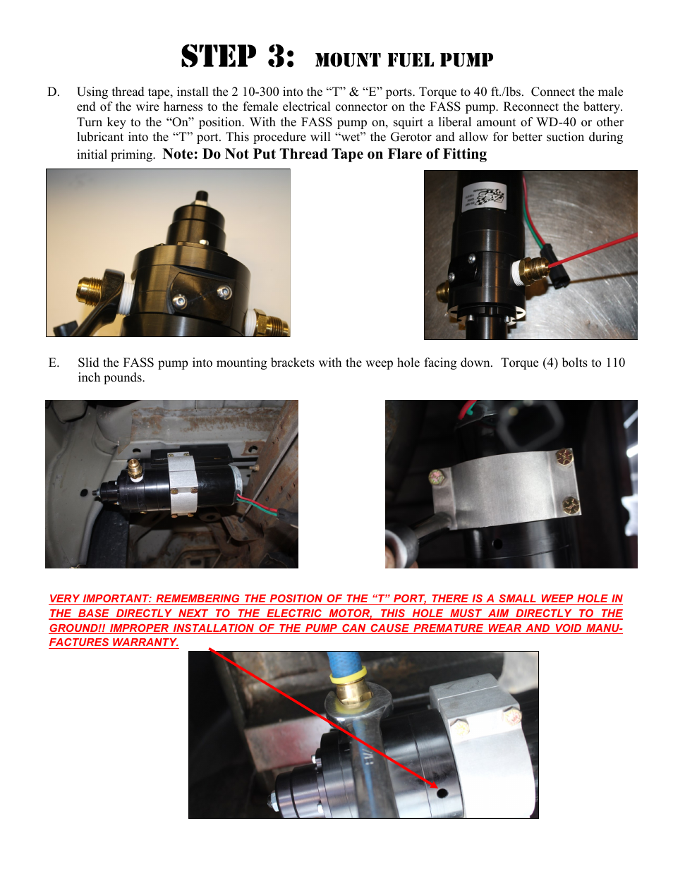 FASS FA F17 220G User Manual | Page 14 / 19
