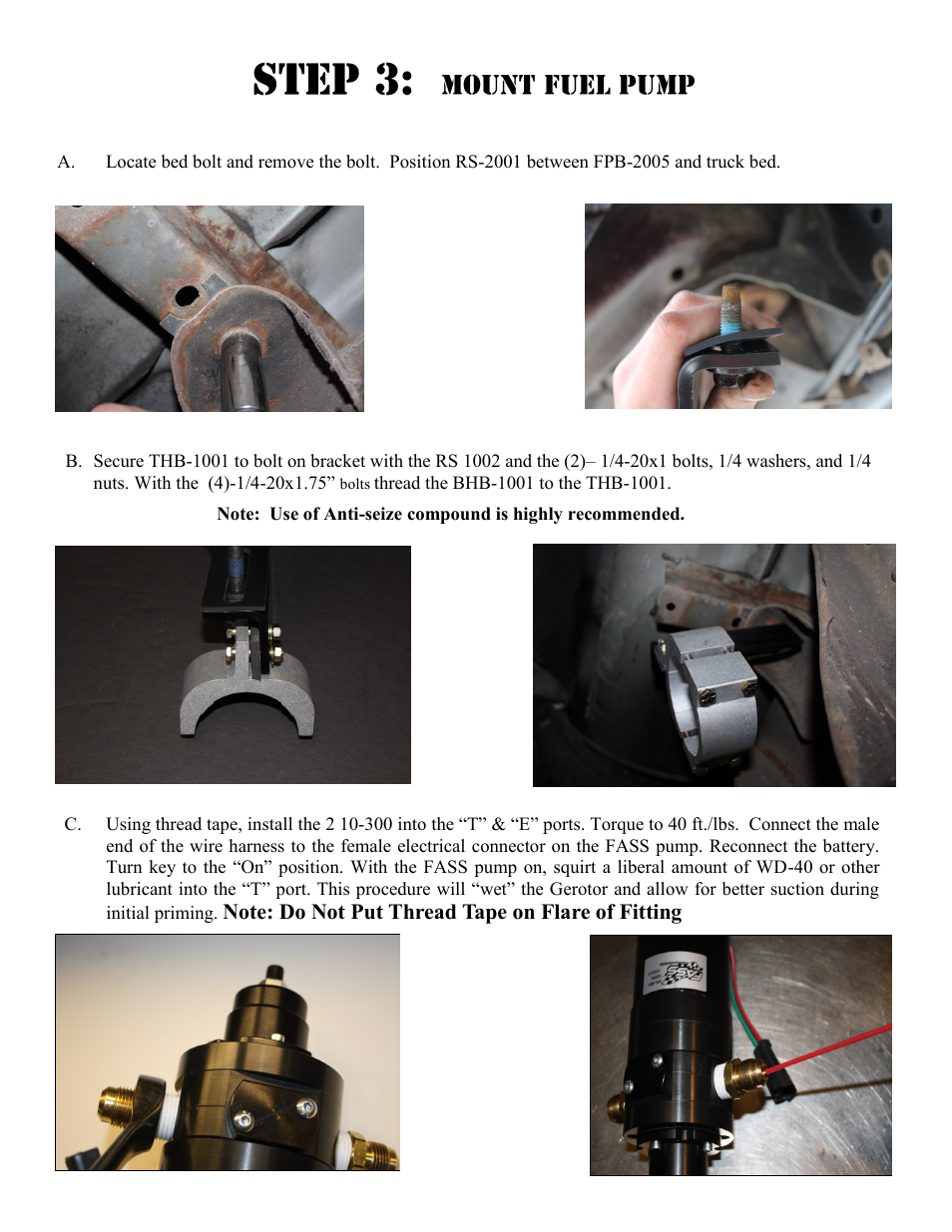 FASS FA C09 150G User Manual | Page 12 / 17