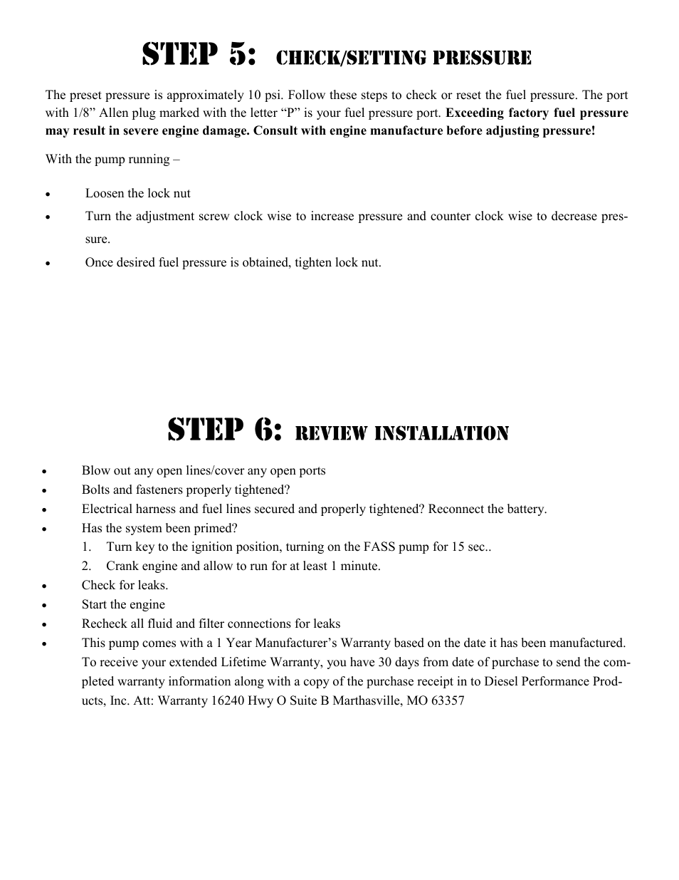 FASS FA C09 150G User Manual | Page 15 / 17