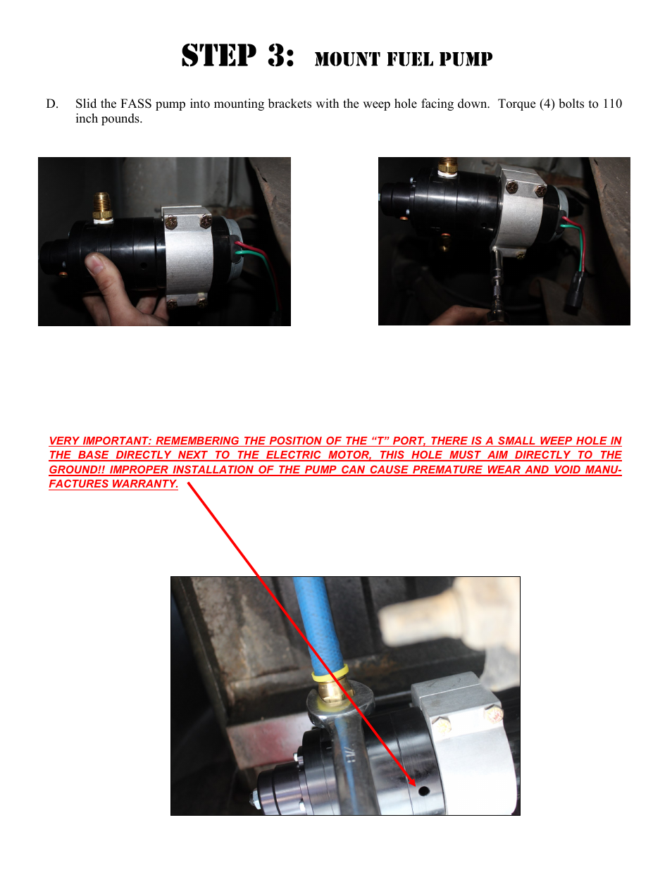 FASS FA C09 260G User Manual | Page 14 / 17