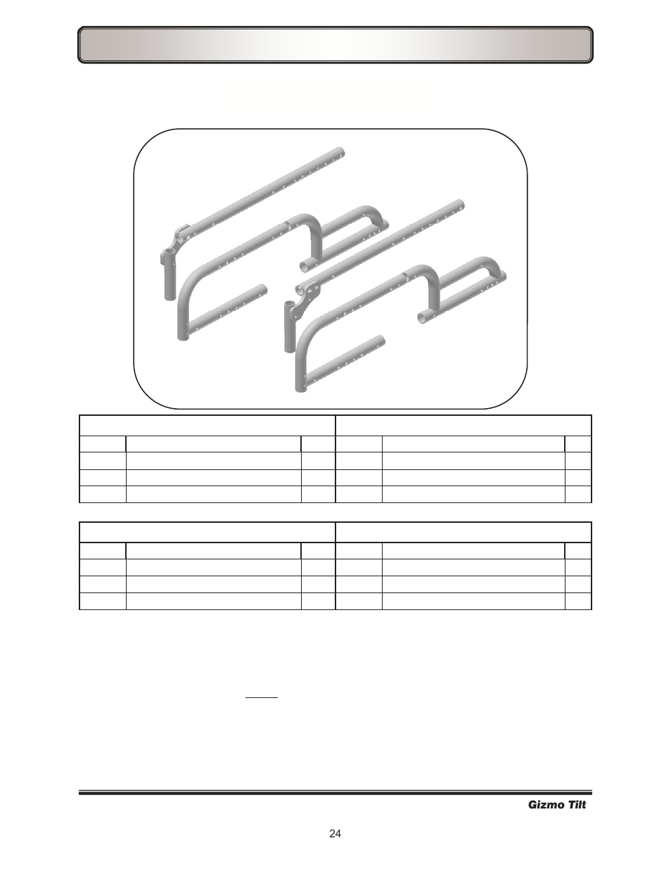 Frame growth kits | Freedom Designs Gizmo Tilt in Space User Manual | Page 26 / 48