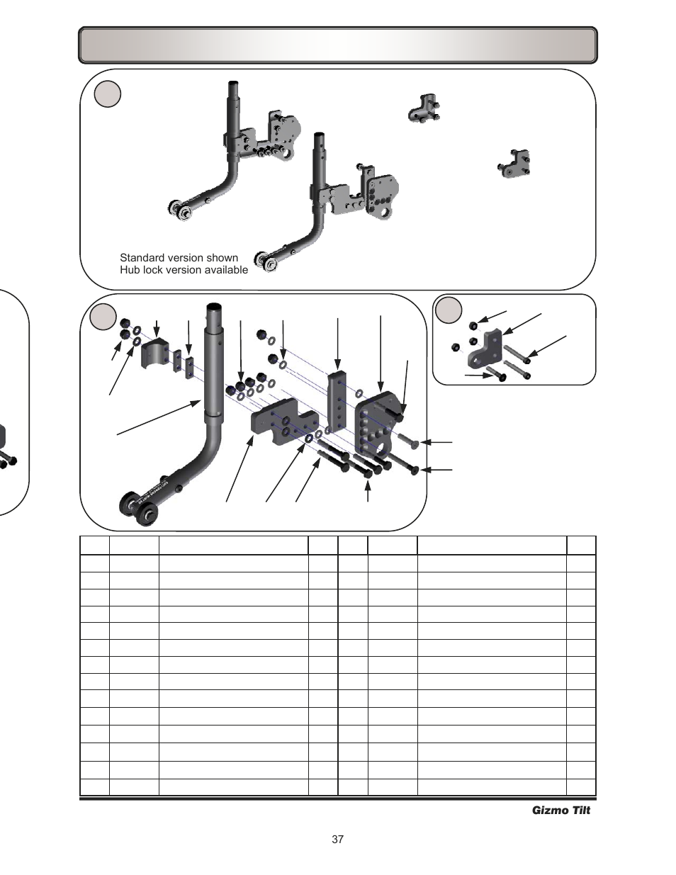 Freedom Designs Gizmo Tilt in Space User Manual | Page 39 / 48