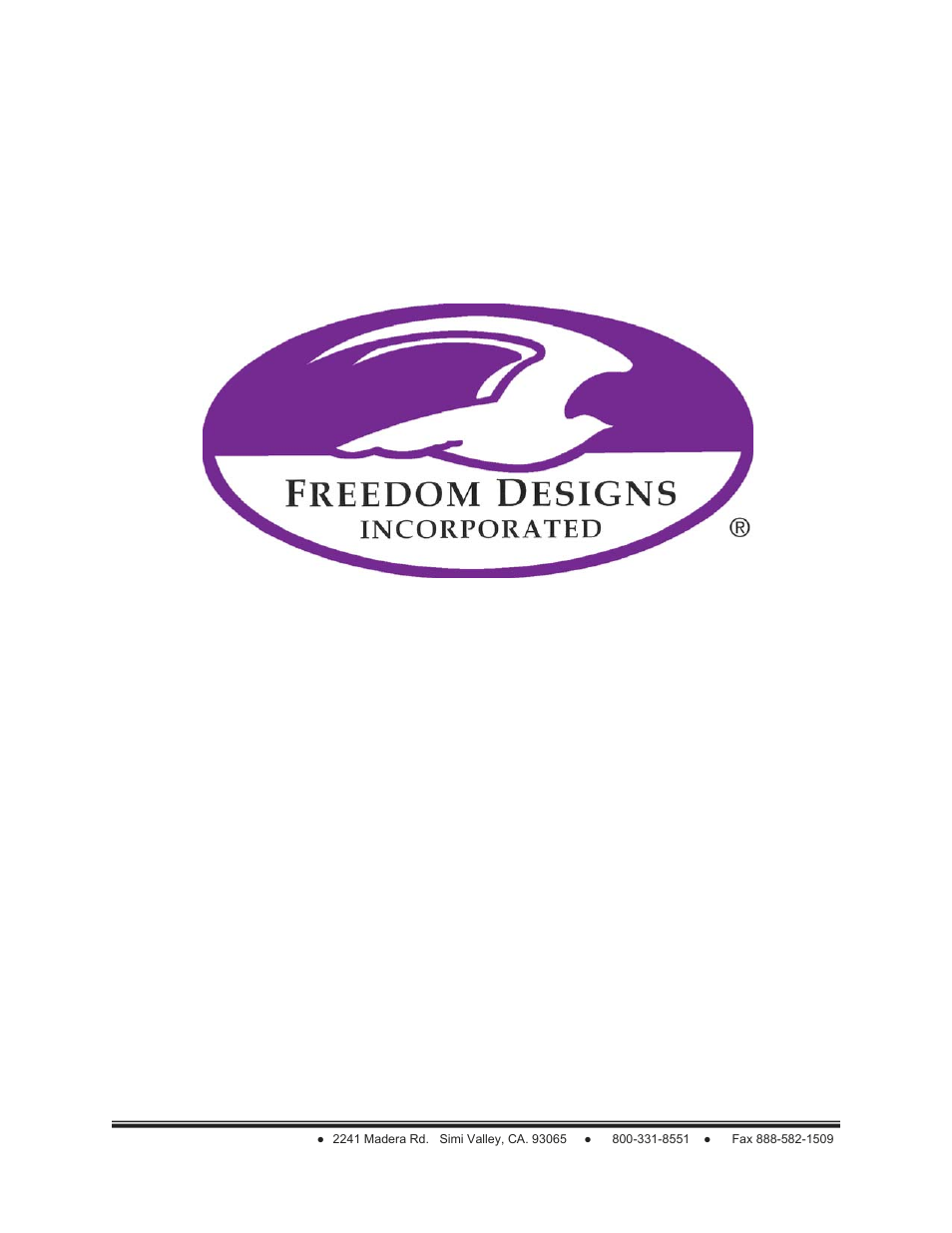 Freedom Designs Gizmo Tilt in Space User Manual | Page 48 / 48