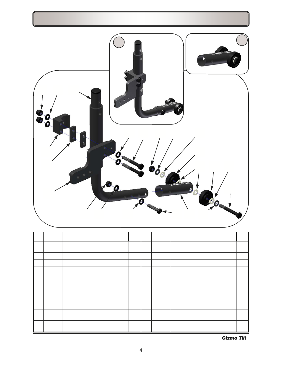 Anti-tips—swing away | Freedom Designs Gizmo Tilt in Space User Manual | Page 6 / 48