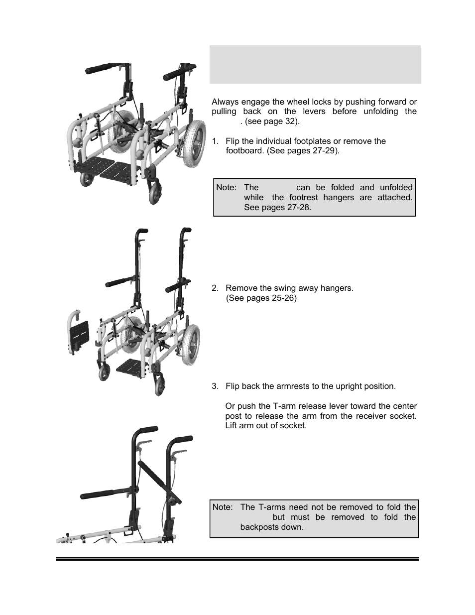 Gizmo, Folding the, Freedom designs, inc | Freedom Designs Gizmo Tilt in Space User Manual | Page 24 / 44