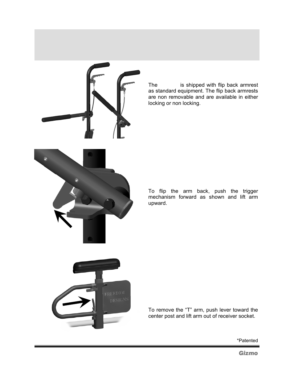 Main frame, Continued | Freedom Designs Gizmo Tilt in Space User Manual | Page 33 / 44