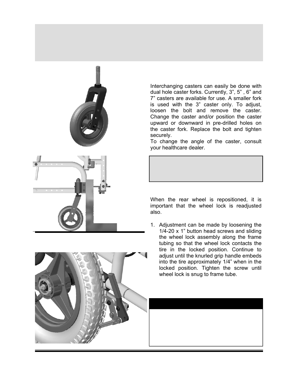 Gizmo, Adjustments | Freedom Designs Gizmo Tilt in Space User Manual | Page 38 / 44