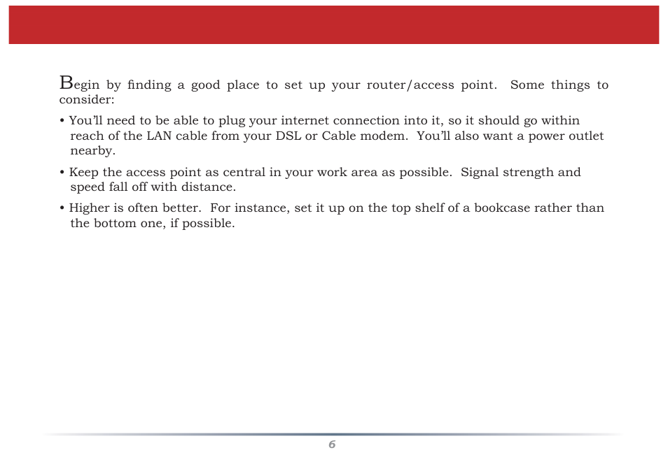 Basic setup | Buffalo Technology WZR-G300N User Manual | Page 6 / 89