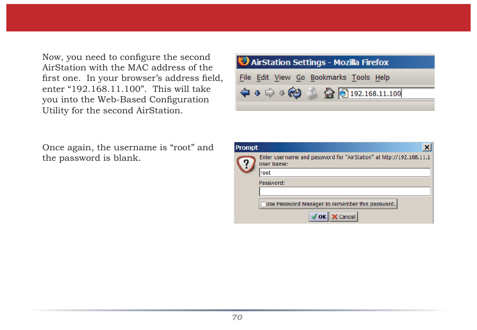 Confi guring a wds bridge | Buffalo Technology WZR-G300N User Manual | Page 70 / 89
