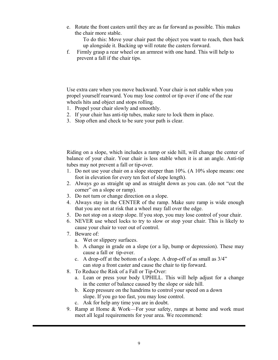 Freedom designs, inc, Freedom | Freedom Designs Freedom SP3 User Manual | Page 11 / 48