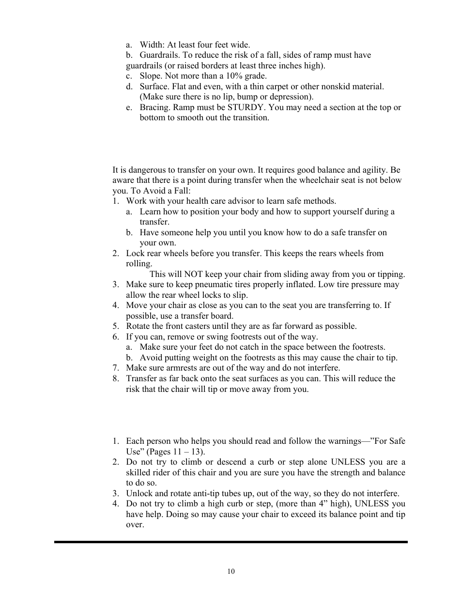 Freedom designs, inc | Freedom Designs Freedom SP3 User Manual | Page 12 / 48